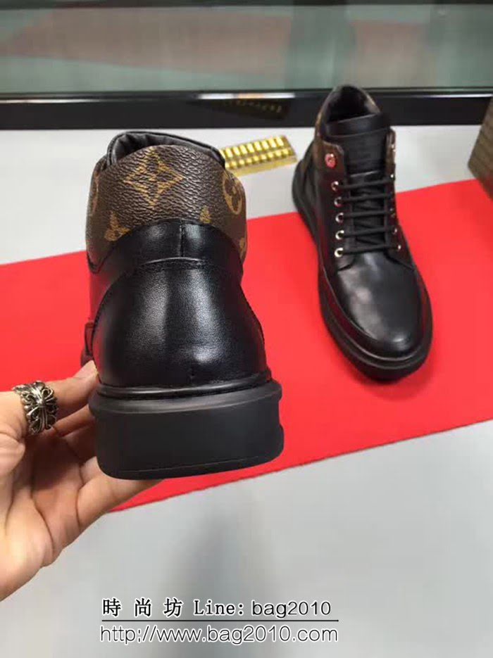 路易威登LV 高端精品 高幫 時尚休閒男鞋 8FX1222